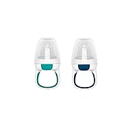 OXO Tot Silicone Self-Feeder 2 Pack Teal/Navy