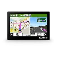 Garmin Drive™ 53 with Traffic, GPS Navigator, High-Resolution Touchscreen, Simple On-Screen Menus and Easy-to-See Map, Driver and Traffic Alerts
