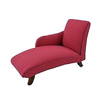 Melody Jane Dollhouse Modern Pink Chaise Longue Contemporary 1:12 Furniture