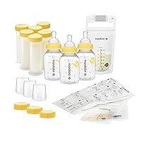 Store and Feed Set | Breast Milk Storage Bottles, Nipples, Breast Milk Storage Bags | BPA-Free