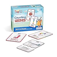 hand2mind Numberblocks Counting Puzzle Set, Number Puzzle, Counting Games for Kids Ages 3-5, Numbers for Toddlers, Math Games for Kids, Matching Game, Educational Toys, Preschool Learning Activities