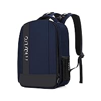 MOSISO Camera Backpack, DSLR/SLR/Mirrorless Photography Camera Case Buffer Padded Shockproof Camera Bag with Customized Modular Inserts&Tripod Holder Compatible with Canon,Nikon,Sony etc, Navy Blue