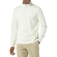 Amazon Essentials Men's Long-Sleeve Quarter-Zip Fleece Sweatshirt