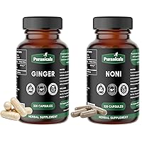 Ginger 320 Capsules and Noni 320 Capsules | Capsules Combo Pack