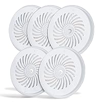 Upgraded Filter Units 3.0 for Cat Water Fountain, Replacement Filter Activated Carbon and Fiber Cotton for Clean Water (5 Packs)