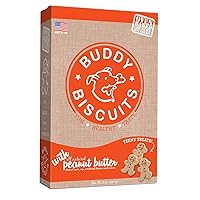 Buddy Biscuits Oven Baked Teeny Treats with Peanut Butter - (6 pack)