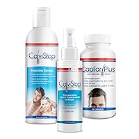 | Shampoo-Serum-capsules | Hair Thickening Spray (4oz) | Ultra Strength Hair Supplement (60 caps) | Hair Growth Shampoo (4oz) - Hair Loss Prevention and Regrowth - Stimulate Hair Folic. (2)