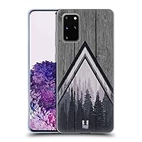 Head Case Designs Pine Trees Nature Wood Prints Soft Gel Case Compatible with Samsung Galaxy S20+ / S20+ 5G