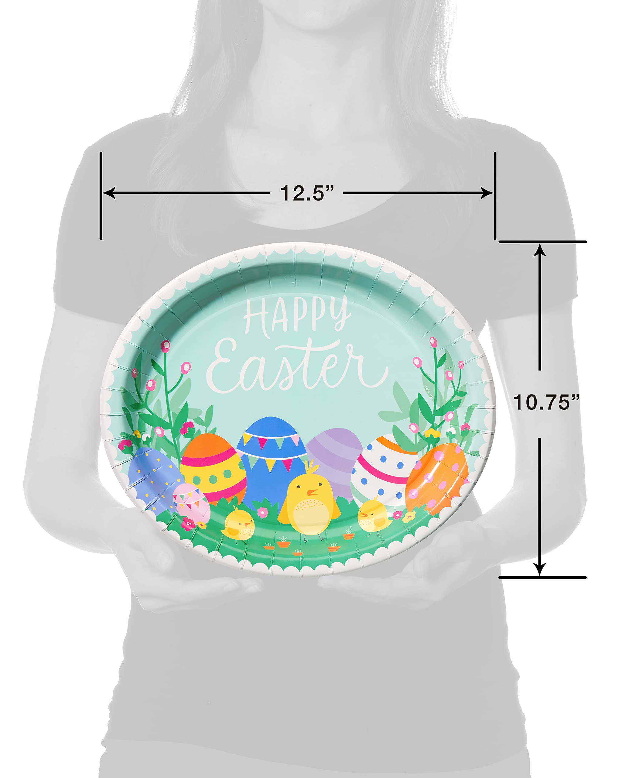 American Greetings Easter Party Supplies, Paper Dinner Plates (36-Count)