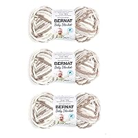 Bernat Baby Blanket Yarn (3-Pack) Little Sand Castle 161103-30113