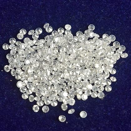 GEMHUB 0.30 Ct Lab Grown Loose CVD Diamonds 3mm Lot VVS-VS Clarity DEF Color Diamonds for Ring ( 0.10 CT. each piece )