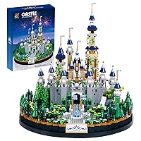 Castle Building Blocks kit, (3600pcs) Princess Castle Toys Playset for Adult, Medieval Fairytale Castle Model ,Collectible Mini Blocks Castle Building Set for Women and Girls 10 12 14+