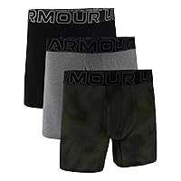 Under Armour Men's 3-Pack Performance Cotton Boxer Brief, 6