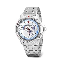 Vostok | Komandirskie Russian Knights SU-27 Air Force Aerobatic Team Military Mechanical Wrist Watch | Fashion | Business | Casual Men’s Watches | Model Series 066