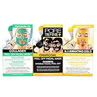 TS Peel Off Facial Mask Collection 3-PC Set