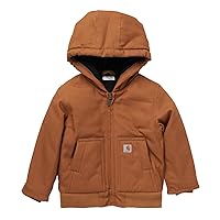 Carhartt Men's Canvas Insulated Hooded Active Jac