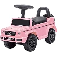 Best Ride On Cars Mercedes G-Wagon Push Car, Baby Pink