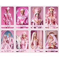 Barbiegirl Dreamland Tarot Cards Deck. Fortune Telling and Divination Cards. Movie Inspired Tarot. Pink Tarot
