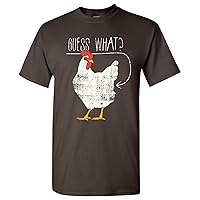 Guess What? Chicken Butt! Basic Cotton T-Shirt
