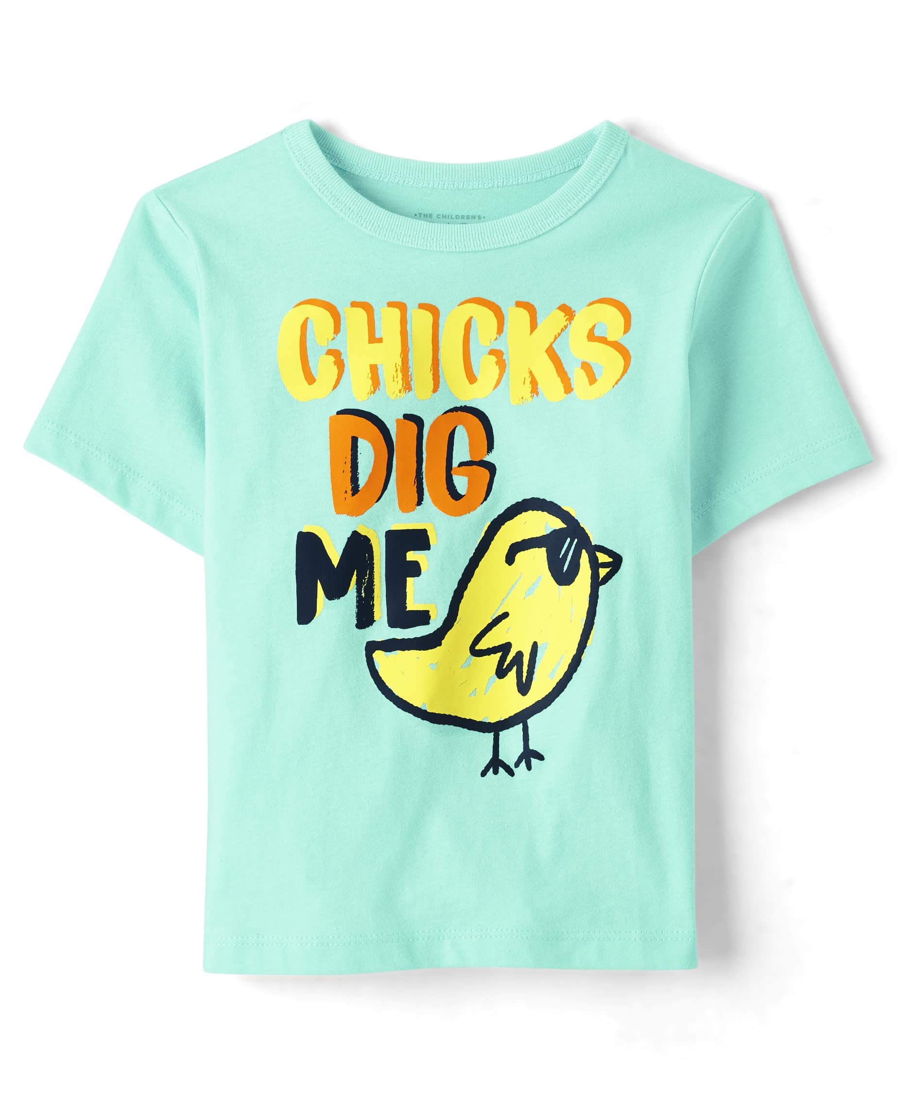 The Children's Place baby boys Easter Chick Short Sleeve Graphic T Shirt