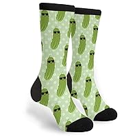 YISHOW Novelty Socks Men's Women's Crew Socks Funny Crazy Novelty Socks