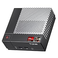 HA-3 Mini PC,AMD Ryzen 5 5500U Processor(4.0Ghz),16GB RAM 512GB SSD,Windows 11 Pro Mini Desktop Computer,4K@60Hz Output HD 2.0/Type-C/WiFi 6 /BT5.2 /USB3.2 /Gigabit Ethernet/