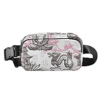 Asiatico Fanny Packs for Women Men Belt Bag with Adjustable Strap Fashion Waist Packs Crossbody Bag Waist Pouch for Casual Cycling