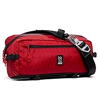 Chrome Industries Kadet Sling Messenger Bag, Crossbody Backpack for Women and Men, Crossbody Adjustable Strap, Quick-release Buckle, 9 L, Red X