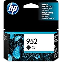 HP 952 Black Ink Cartridge | Works with HP OfficeJet 8702, HP OfficeJet Pro 7720, 7740, 8210, 8710, 8720, 8730, 8740 Series | Eligible for Instant Ink | F6U15AN