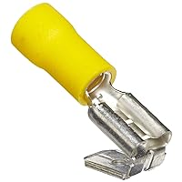 12016 Piggy Back Disconnect, Vinyl Insulated, Yellow, 12-10 Wire Size, 0.032
