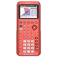 TI-84 Plus CE Color Graphing Calculator, Coral (Metallic)