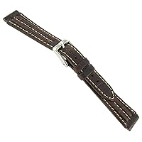 14mm Antique Croco Grain Ladies Watch Band by Timex Long