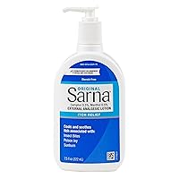 Sarna Original Steroid-Free Anti-Itch Lotion, Relief for Dry Irritated Skin, Insect Bites, Sunburns, and Poison Ivy - 7.5 oz