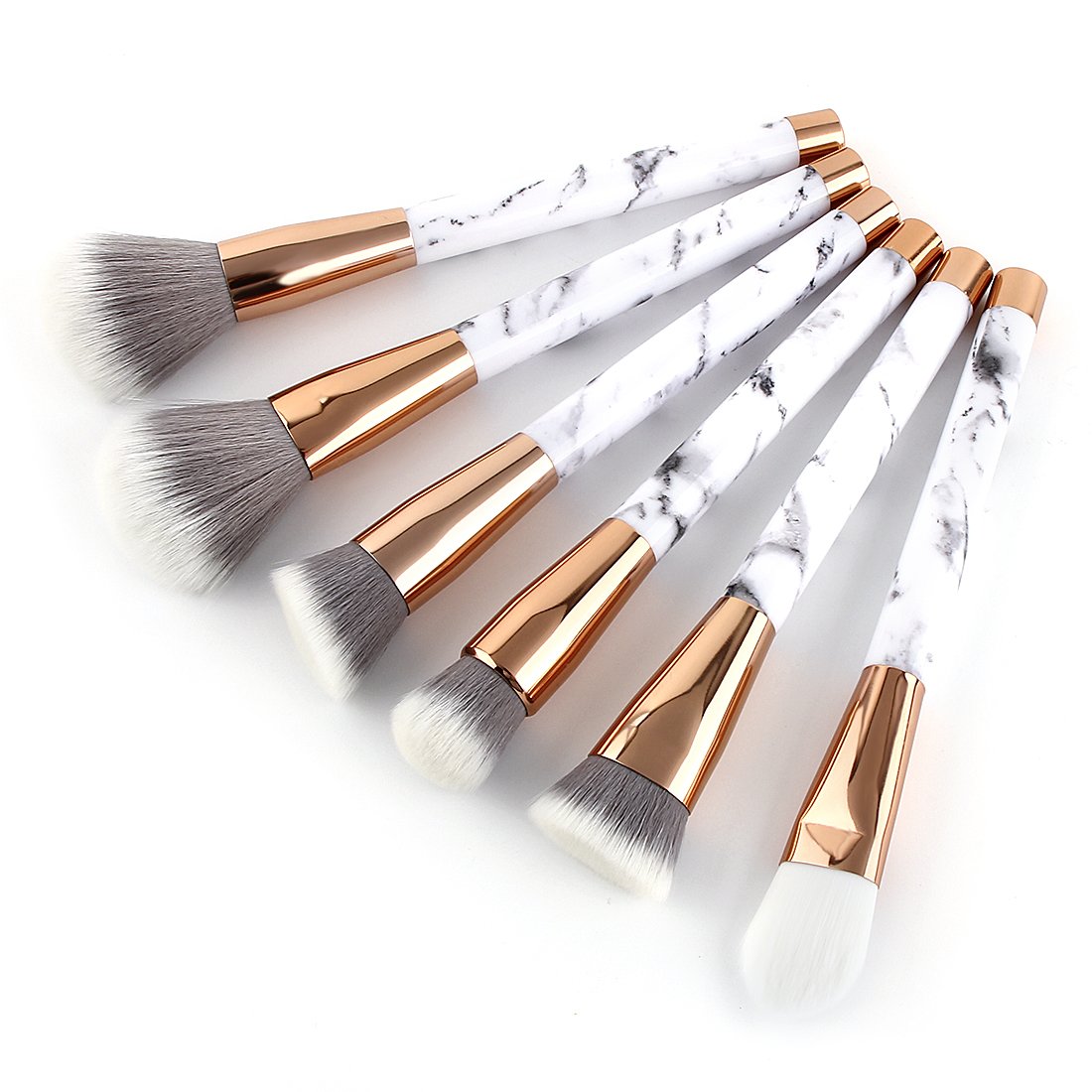 UNIMEIX Makeup Brushes 15 Pieces Makeup Brush Set Premium Face Eyeliner Blush Contour Foundation Cosmetic Brushes for Powder Liquid Cream