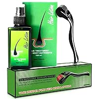 Hair Growth Hair Lotion 120ML Made in Thailand + With 540 Roller Combo