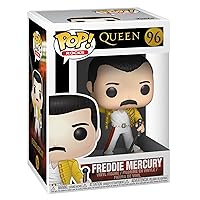 Funko 33732 Pop Rocks: QueenFreddy Mercury Wembley 1986, Multicolor