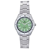 Condor Bracelet Watch w/Date - Green
