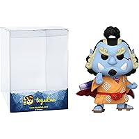 Jinbe (Chase): P o p ! Animation Vinyl Figurine Bundle with 1 Compatible 'ToysDiva' Graphic Protector (1265-61367 - B/A)