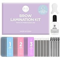 At Home Brow Lamination Kit - DIY Eyebrow Lamination Kit Professional Eye Brow Perm Kit Instant DIY Eyebrow Lift Kit for Fuller Thicker Brows Lasts For Upto 8 Weeks
