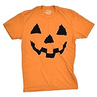 Pumpkin Face T-Shirt Funny Halloween Jack O Lantern Shirt