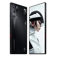 REDMAGIC NX769J 9Pro 12G + 256G Sleet/Black Gaming Smartphone, Android Snapdragon 8 Gen 3, Full Display, 5G Support, 6.8 Inches, 120 Hz, 6500 mAh, 80 W Rapid Charging, SIM-free,