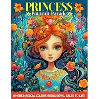Princess Portrait Parade: Where Magical Colors Bring Royal Tales to Life