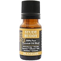 Study Buddy Aromatherapy Essential Oil Blend - Straight from The Plant 100% Pure Therapeutic Grade - No Additives or Fillers - Made in California 10 ml