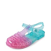 The Children's Place Girl's Jelly Fisherman Sandals