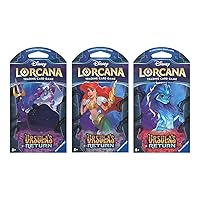 Ravensburger Disney Lorcana TCG: Ursula's Return Booster Pack for Ages 8 and Up