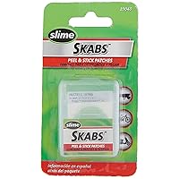 Slime 20040 SKABS Pre-Glued 1-Inch, 6 Patches