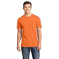 District Young Mens Very Important T-Shirt, Orange, Large