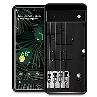 CARLOCA Compatible with Google Pixel 6 Case,Guitar Bass Strings Black Identity Graphic Design Shockproof Anti-Scratch Hard Acrylic Case for Google Pixel 6