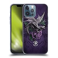 Head Case Designs Officially Licensed Anne Stokes Beauty 2 Dragons 3 Soft Gel Case Compatible with Apple iPhone 13 Pro Max