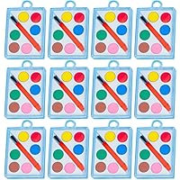 Paint Set Value Pack Favors in 6 Vibrant Colors - 6 Packs of 12 | Perfect for Art Parties, Kids' Creativity & Crafters